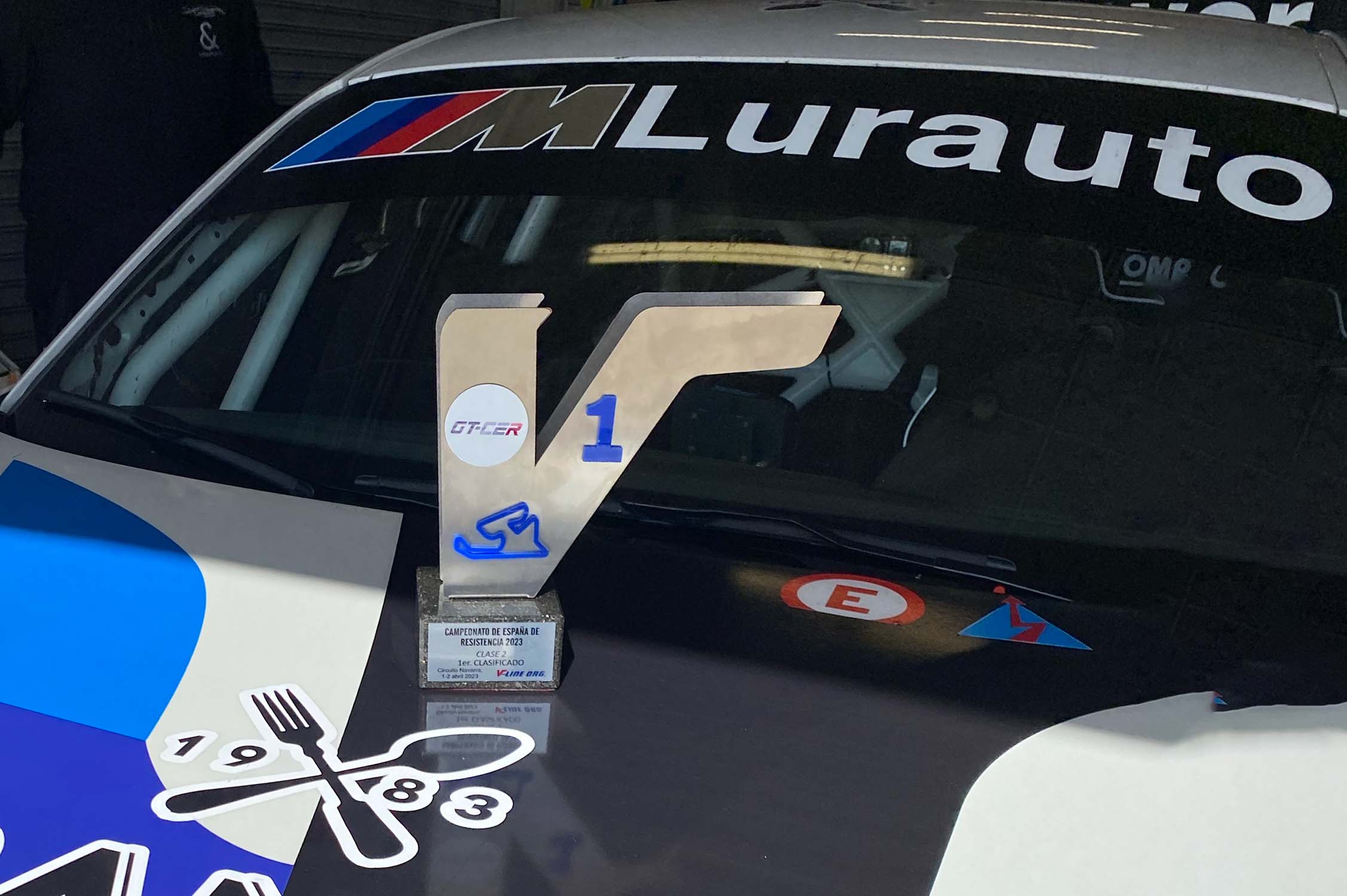Lurauto Motorsport, primeros de su categoría en la primera ronda del CER en el circuito de Navarra